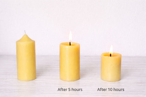 Lux Sacra Singapore 5cm x 13cm Beeswax Pillar Candle 