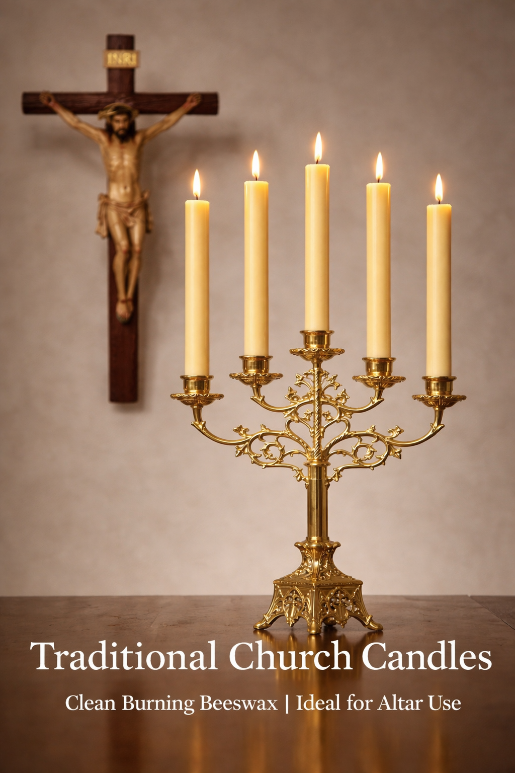 Taper Beeswax Candle Pair