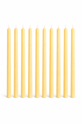 Lux Sacra 2.2cm x 36cm Traditional Catholic Beeswax Taper Candles Set (10pcs) Singapore