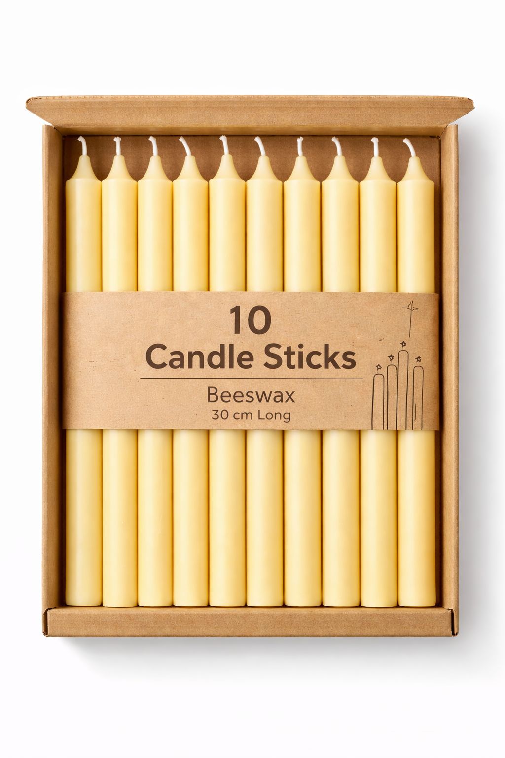 Lux Sacra Singapore 2.2cm x 30cm  traditional beeswax church candle sticks Singapore