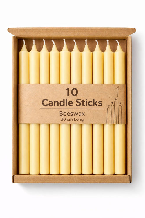 Lux Sacra Singapore 2.2cm x 30cm  traditional beeswax church candle sticks Singapore