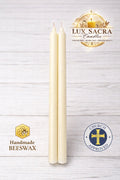 Traditonal Beeswax Candle Pair