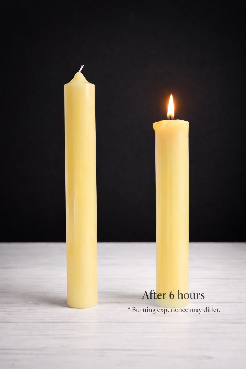 4cm x 30cm beeswax candle Singapore